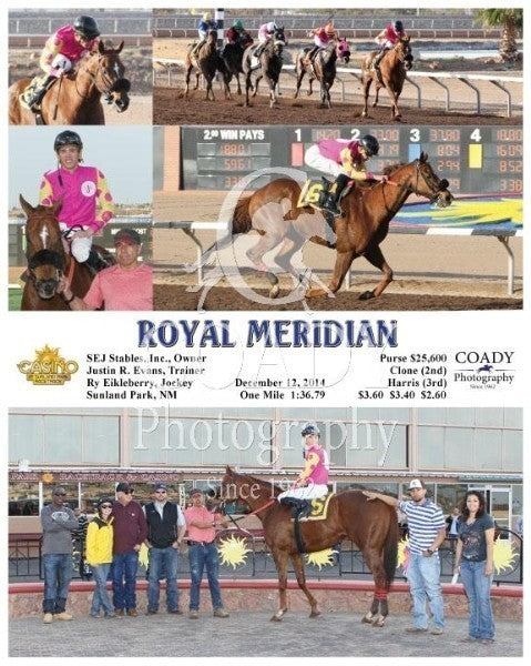 Royal Meridian - 121214 - Race 09 - SUN