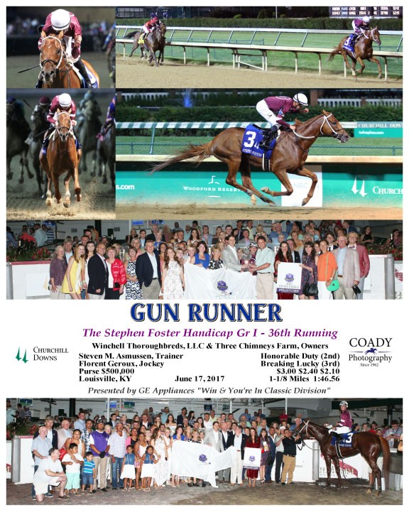 GUN RUNNER - 061717 - Race 08 - CD
