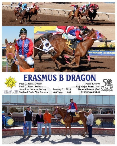 Erasmus B Dragon - 012213 - Race 03 - SUN