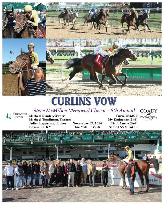 CURLINS VOW - 111216 - Race 04 - CD