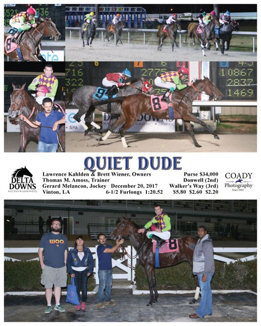QUIET DUDE - 122017 - Race 08 - DED