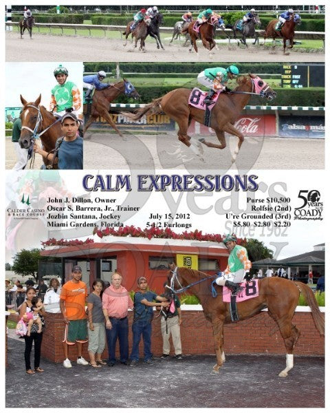 CALM EXPRESSIONS - 071512 - Race 09