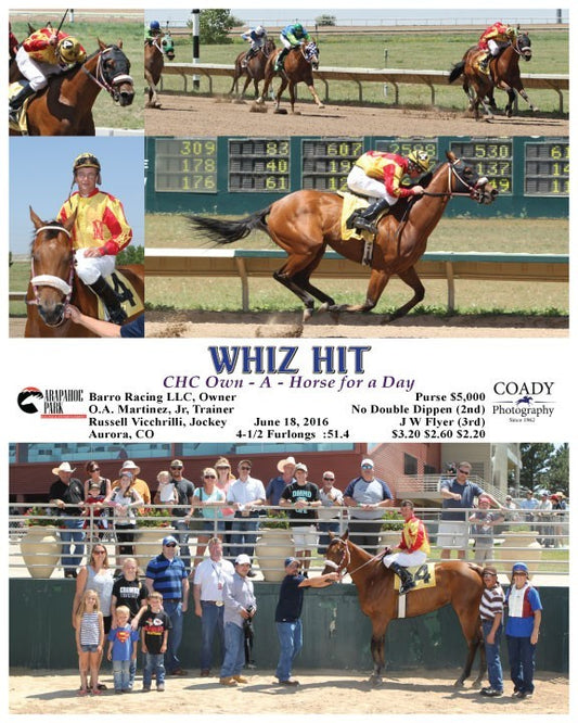 WHIZ HIT - 061816 - Race 04 - ARP