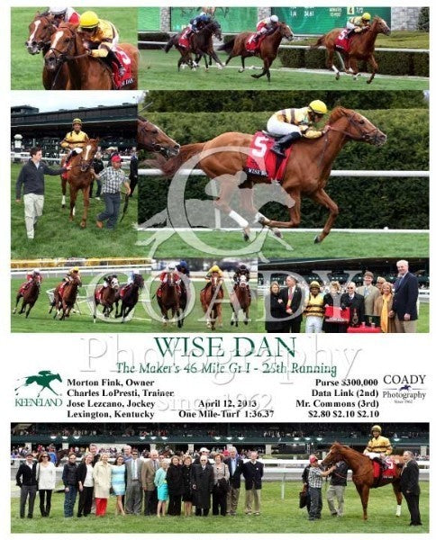 WISE DAN - 041213 - Race 09 - KEE