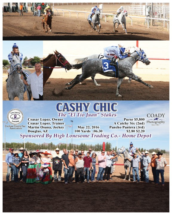 CASHY CHIC - 052216 - Race 05 - DG