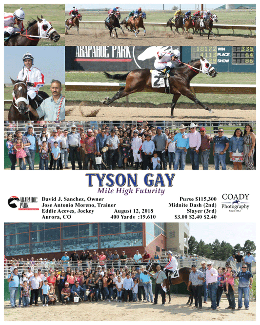 TYSON GAY - 081218 - Race 06 - ARP