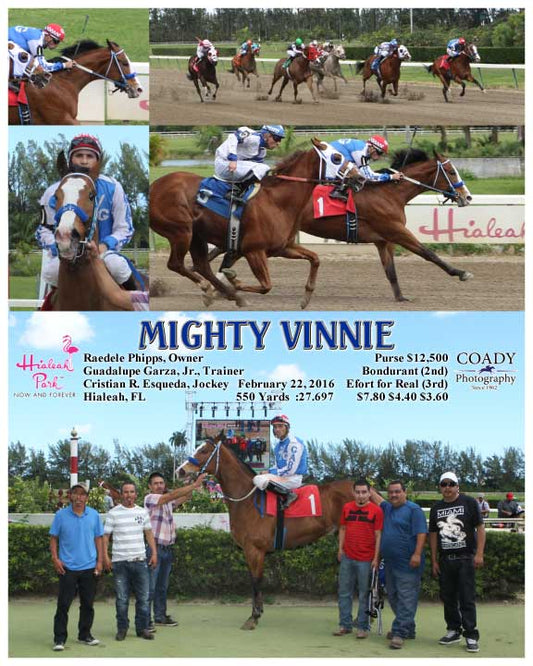 MIGHTY VINNIE - 022216 - Race 02 - HIA