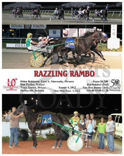 Razzling Rambo - 080412 - Race 14