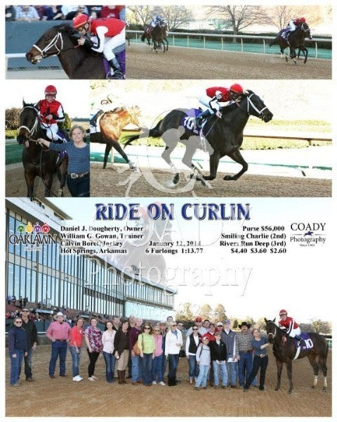 RIDE ON CURLIN - 011214 - Race 06 - OP