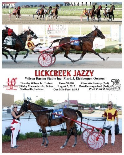 Lickcreek Jazzy - 080712 - Race 10