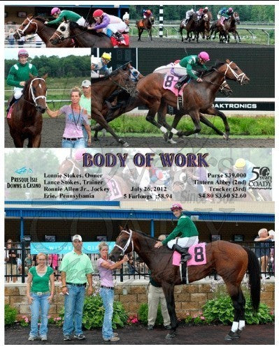 BODY OF WORK - 072612 - Race 04