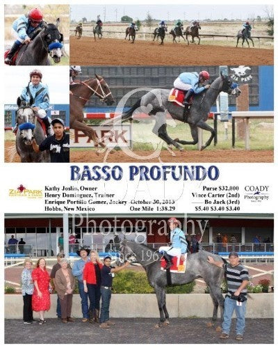 Basso Profundo - 103013 - Race 09 - ZIA