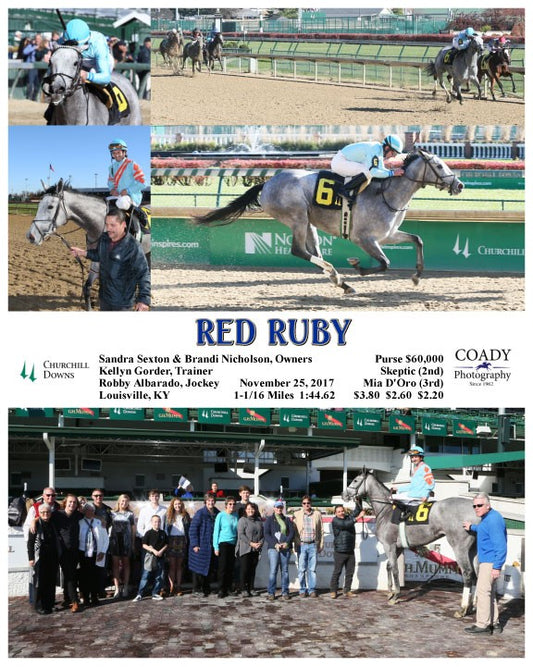 RED RUBY - 112517 - Race 02 - CD