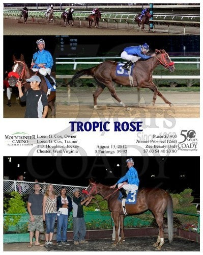 TROPIC ROSE - 081312 - Race 05