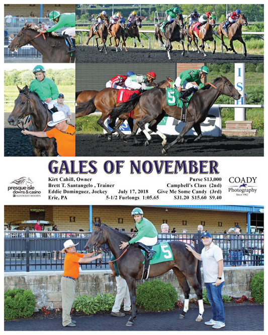 GALES OF NOVEMBER - 071718 - Race 04 - PID