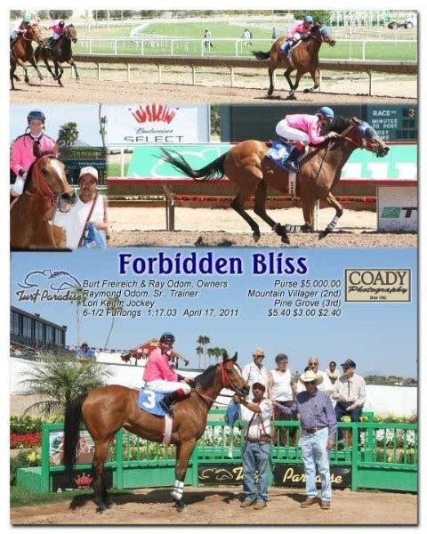 Forbidden Bliss - 041711 - Race 03