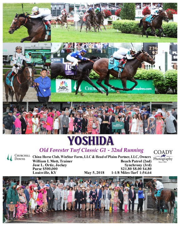 YOSHIDA - Old Forester Turf Classic G1 - 32nd Running - 05-05-18 - R11 - CD - WC